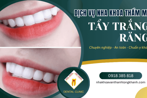 Tẩy trắng răng chuẩn y khoa - Giúp bạn có nụ cười tự tin và rạng rỡ